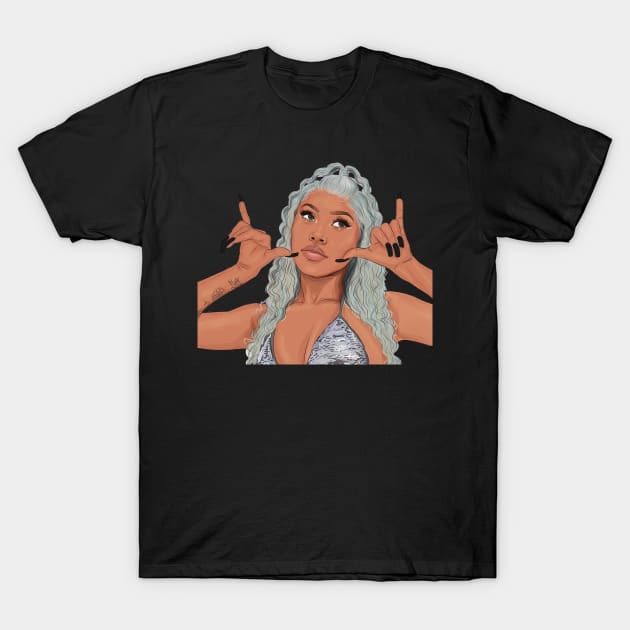 Hip Hop Queen T-Shirt by zorata